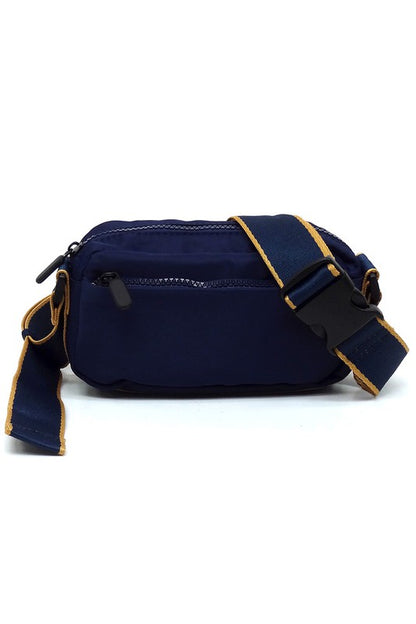 Nylon Fanny Pack Crossbody Bag