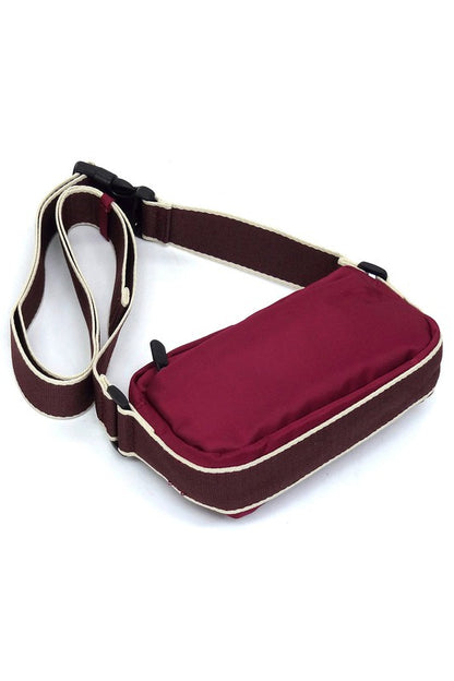 Nylon Fanny Pack Crossbody Bag