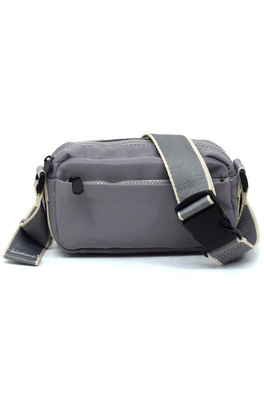 Nylon Fanny Pack Crossbody Bag