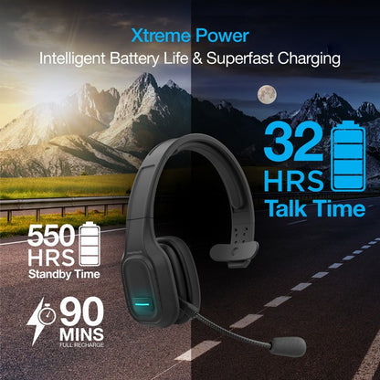 Naztech NXT-700 Xtreme Noise Cancelling Headset