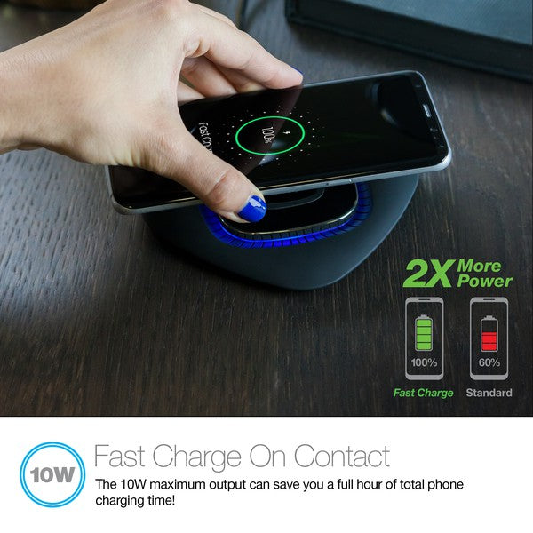 Naztech Power Pad Qi Wireless Fast Charger