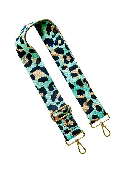 Cheetah Guitar Strap - 10 Colors - ON SALE NOW