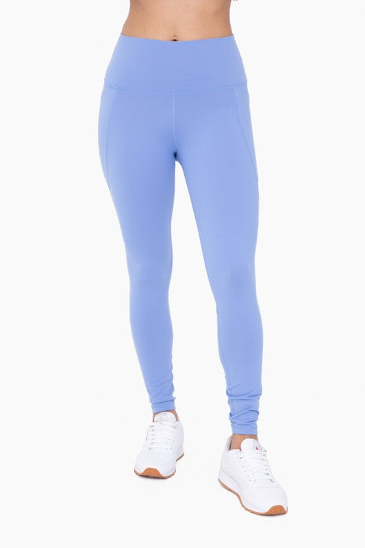 Tapered Band Essential Solid Highwaist Leggings