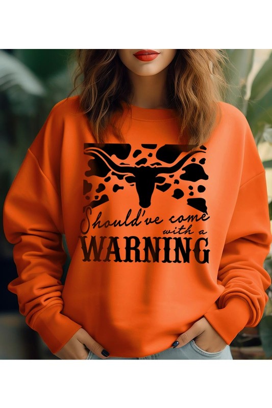 Western Cow Animal Graphic Fleece Sweatshirts