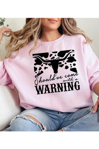 Western Cow Animal Graphic Fleece Sweatshirts