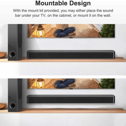 Norcent KB2020 Black Mamba Series BT Sound Bar