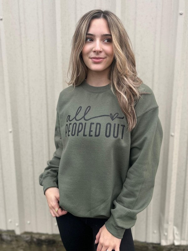 All Peopled Out Sweatshirt