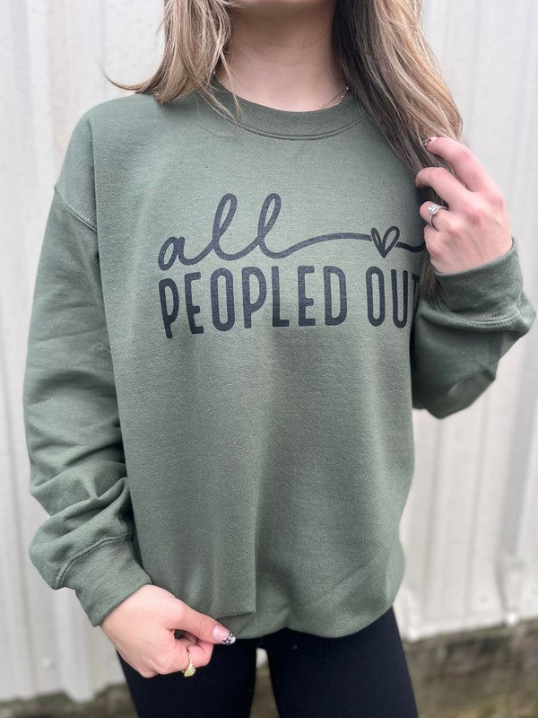 All Peopled Out Sweatshirt