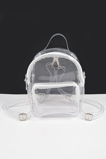 Transparent Cleared Stadium Small Backpack