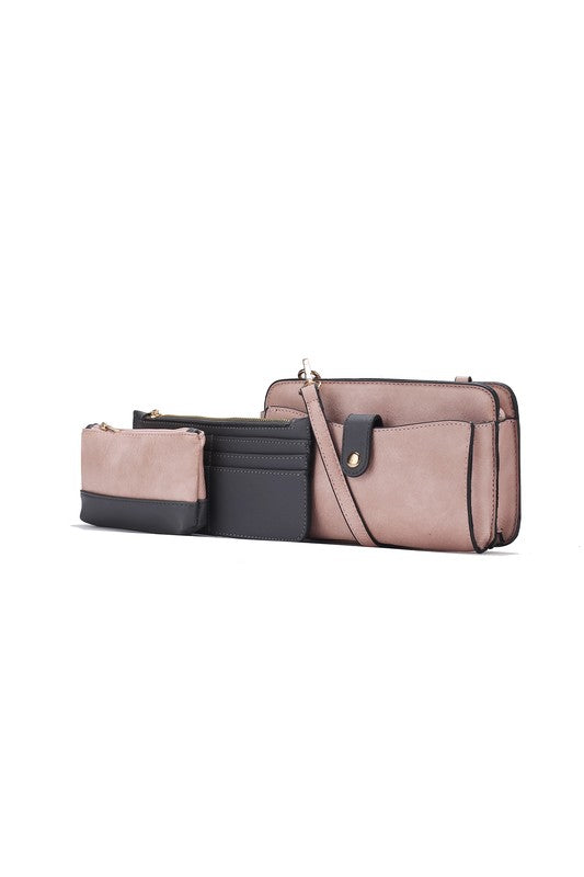 MKF Collection Muriel Crossbody Bag by Mia k