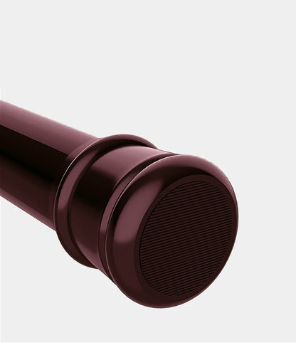 Burgundy Adjustable Tension Curtain Rod 41-76 in.