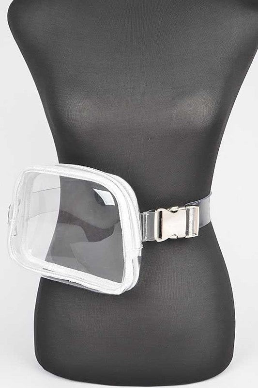 Transparent Cleaered Convertible Stadium Fanny Bag