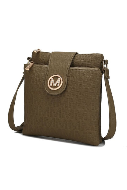 MKF Marietta M Signature Crossbody Bag by Mia K