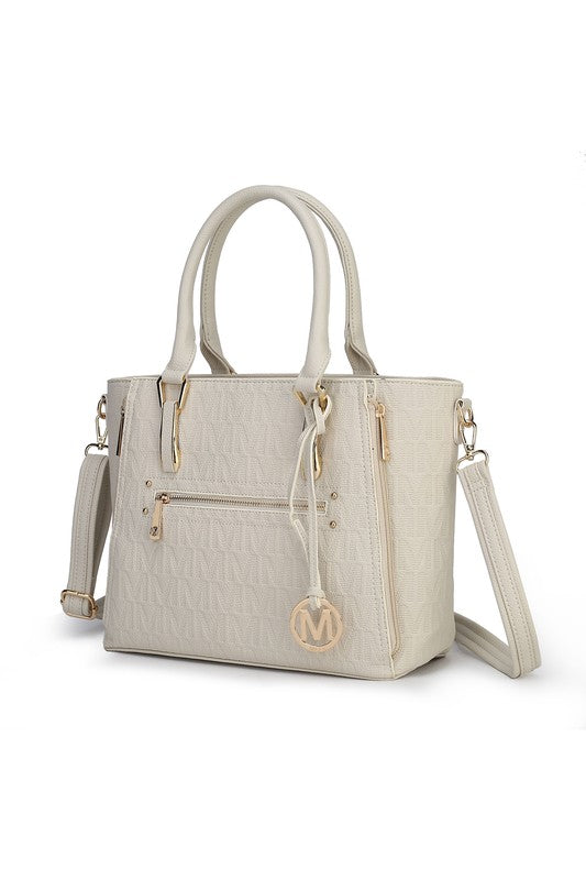 MKF Cairo M Signature Satchel Bag by Mia K