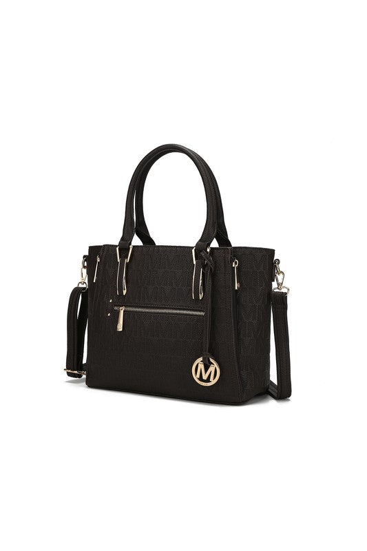 MKF Cairo M Signature Satchel Bag by Mia K