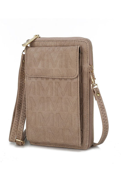 MFK Collection Caddy Phone Wallet Crossbody by Mia