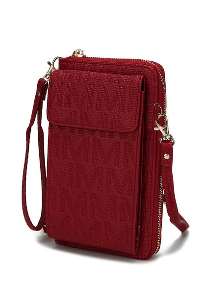 MFK Collection Caddy Phone Wallet Crossbody by Mia