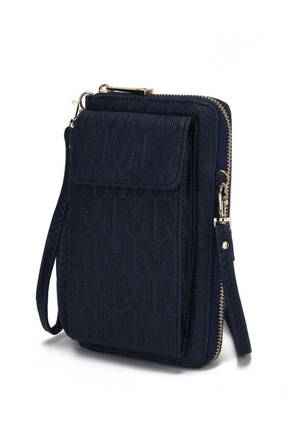 MFK Collection Caddy Phone Wallet Crossbody by Mia