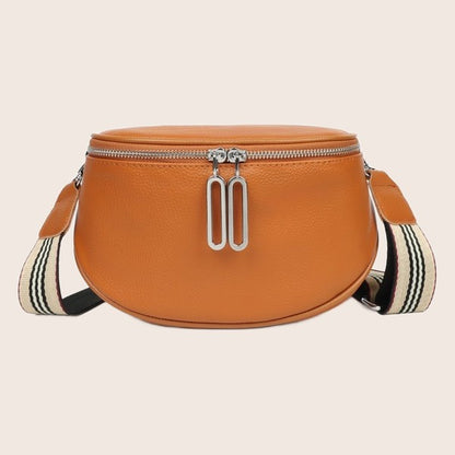 Jensyn Genuine Leather Sling Crossbody Bag