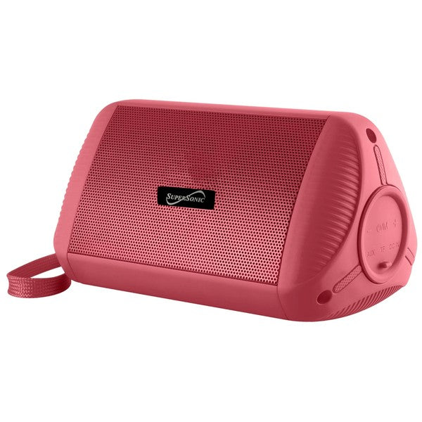 Supersonic IPX6 Water-Resistant BT Speaker w TWS