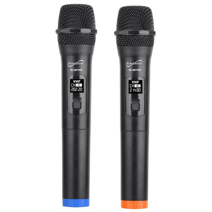 Supersonic VHF Dual Wireless Microphone