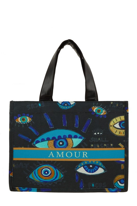 AMOUR Oblique Book Tote Bag