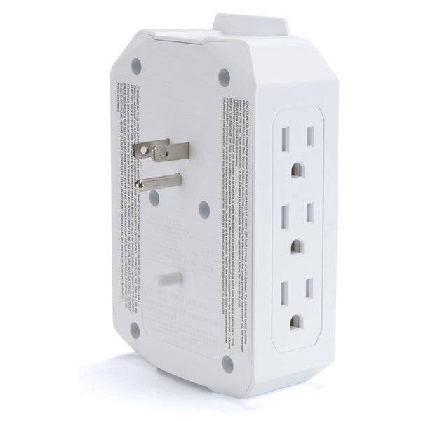 Emerson 6-Outlet and USB Wall Charger