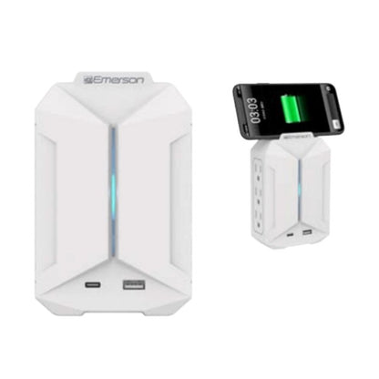 Emerson 6-Outlet and USB Wall Charger