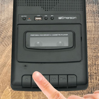 Emerson Portable Cassette Player and Recorder