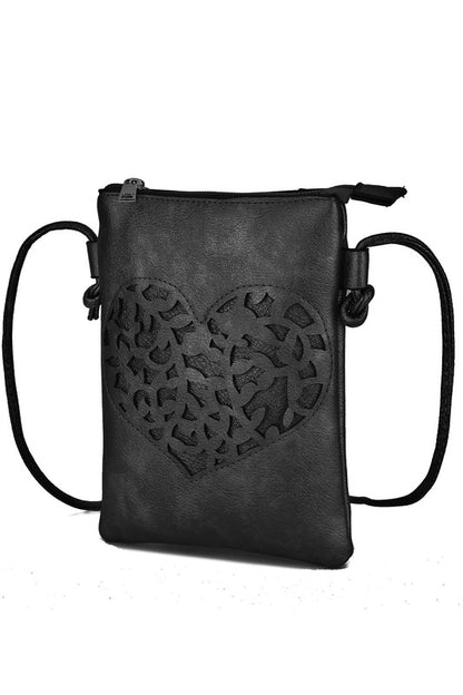 MKF Collection Heartly Crossbody Bag by Mia K