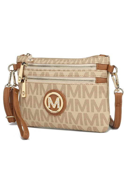 MKF Geneve Signature Crossbody & Wristlet by Mia K