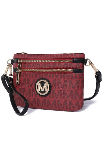 MKF Geneve Signature Crossbody & Wristlet by Mia K