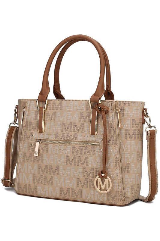 MKF Collection Siena M Signature Handbag by Mia K