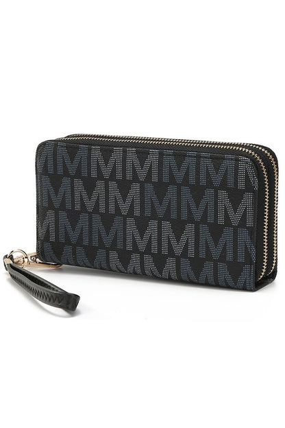 MKF Hofstra M Signature Wallet Wristlet by Mia K