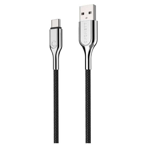 Cygnett Armoured USB-C to USB-A Charging Cable 1M