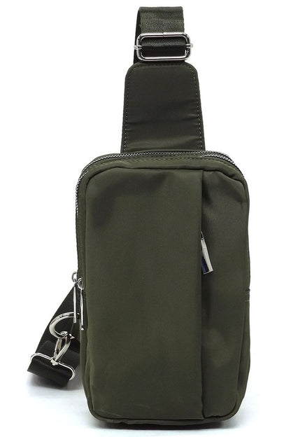 Fashion Nylon Sling Bag Backpack