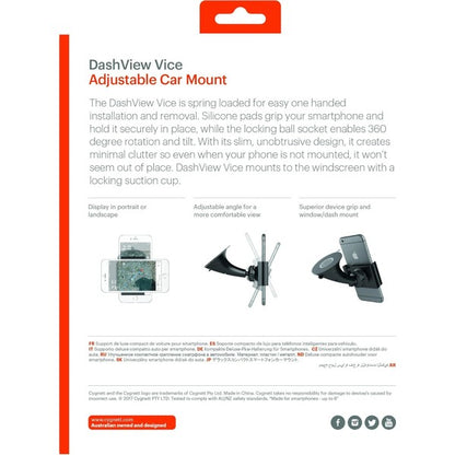 Cygnett DashView Adjustable Car Windscreen  Mount