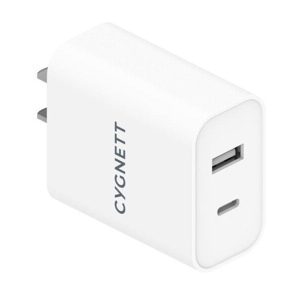 Cygnett PowerPlus 38W Dual Port Wall Charger