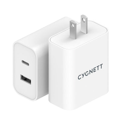 Cygnett PowerPlus 38W Dual Port Wall Charger