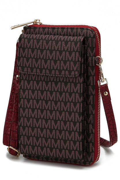 MKF Mala Phone Wallet Crossbody Bag by Mia K