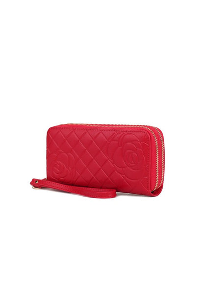 MKF Honey Genuine Leather Embossed Wallet by Mia K