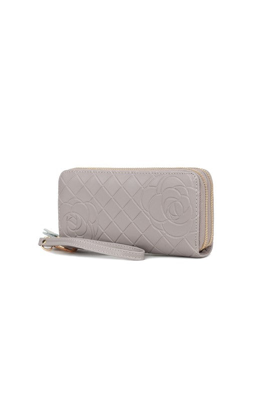 MKF Honey Genuine Leather Embossed Wallet by Mia K