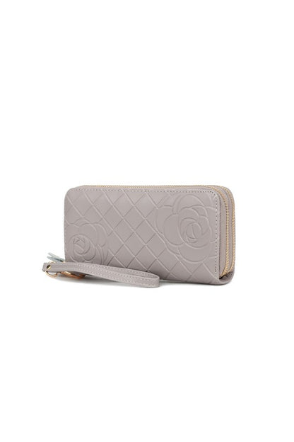 MKF Honey Genuine Leather Embossed Wallet by Mia K