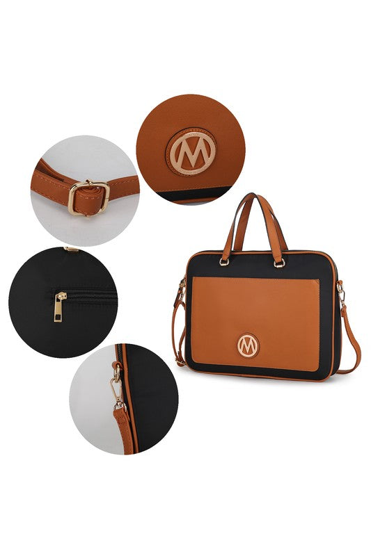 MKF Nina vegan leather Laptop Case by Mia K