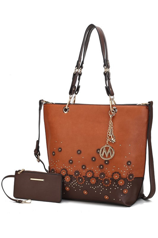 MKF Petra Tote Bag with Wristlet by Mia K