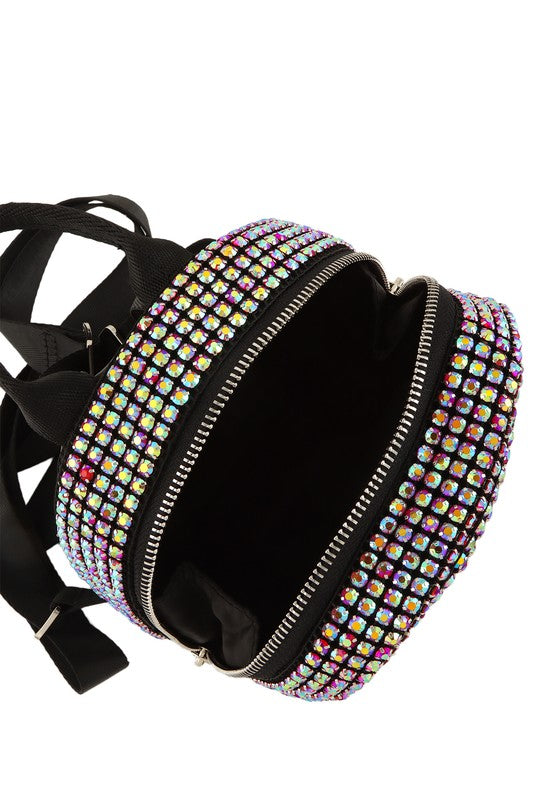 Mini Rhinestone Backpack