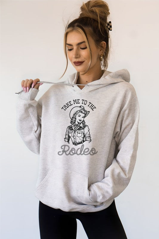 Take Me To The Rodeo Graphic Hoodie Sweatshirt