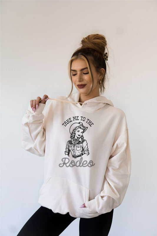 Take Me To The Rodeo Graphic Hoodie Sweatshirt