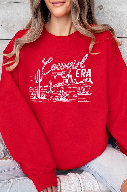 Cowgirl Era Graphic Fleece Sweatshirts