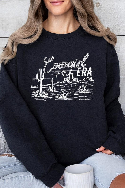 Cowgirl Era Graphic Fleece Sweatshirts